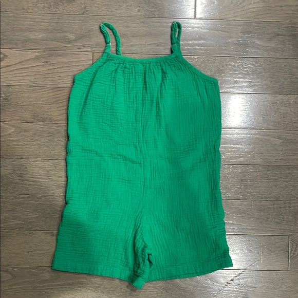Girls Green Romper - Picture 5 of 8